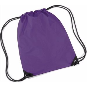 Scoby - Gymtas - Sporttas voor Kinderen - Drawstring Bag - Festivals, School, en Sport - 12L - Paars - One Size