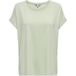 ONLY ONLMOSTER O-NECK TOP NOOS JRS Dames T-shirt - Laurel Green