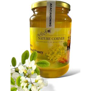 Acacia Honing, Miel d'Acacia, عسل الأكاسيا, Puur rauwe natuurlijke honing geproduceerd door bijen die zich voeden met de bloemen van acaciabomen. Heerlijke smaak en kenmerkend aroma. Niet verhit. Geen toegevoegde suiker. 1kg