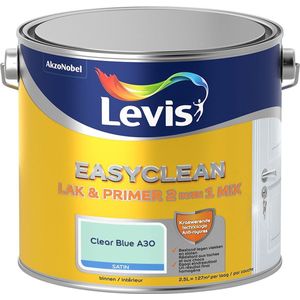 Levis EasyClean Lak & Primer 2-In-1 Mix - Clear Blue A30 - 2,5 L