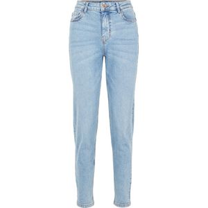 Pieces Kesia Mom Enkeljeans Met Hoge Taille Blauw S Vrouw