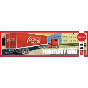 1:25 AMT 1109 Coca-Cola Beaded Panel Fruehauf Van - Semi Trailer Plastic Modelbouwpakket