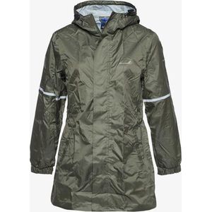 Mountain Peak dames regenparka groen - Maat XXL - Met capuchon - Ritssluiting