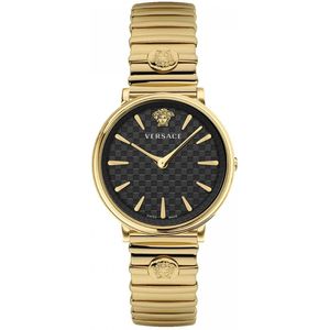 Versace VE8104722 horloge vrouw - Roestvrij Staal - goud