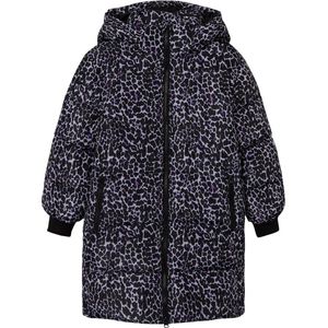 name it NKFMEO LONG JACKET LEO Meisjes Jas - Thistle - Maat 140