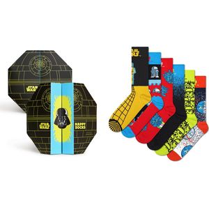 Happy Socks giftbox 6P sokken Star Wars multi (Star Wars) - 36-40