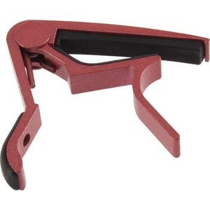 Capo ronde toets metallic roze/rood