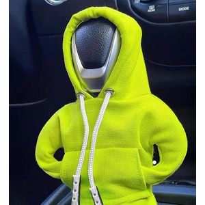 Ilso auto versnellingspook hoodie, groen, pookknop, stofkap, decoratie