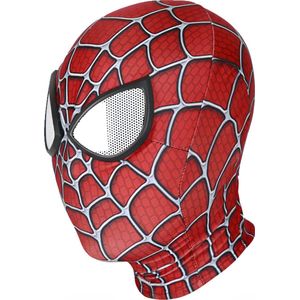 Spiderman Masker - Spiderman Verkleedpak - Masker Voor Spiderman Kinderen en volwassenen - Spiderman Masker Harde Ogen - Luchtig Masker - Verkleed Masker Spider-Man