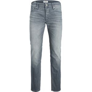 JACK & JONES Tim Oliver Jos regular fit - heren jeans - grijs denim - Maat: 31/34