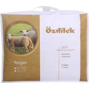 Özdilek enkele wollen quilt