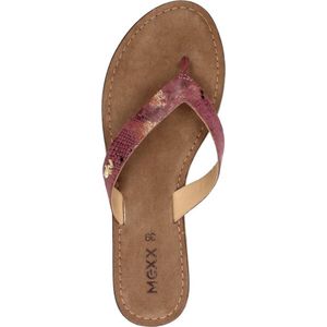 Mexx Grizzly Teenslippers - roze - Maat 37