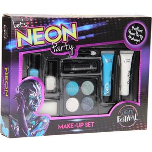 Neon Make-Upset Blauw