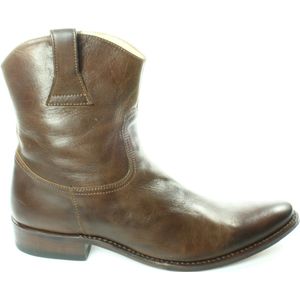 Sendra 6329 Campera- Bruin- heren enkellaars- geklede boots met rits-maat 42