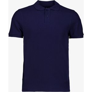 Unsigned heren polo - Blauw - Maat M