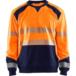 Blaklader UV-T-shirt lange mouw High Vis 3385-1013 - High Vis Oranje - XXL
