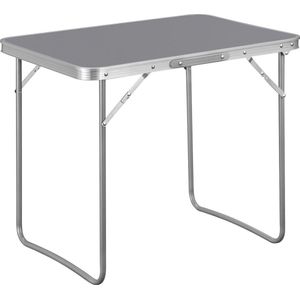 Opvouwbare campingtafel - Ultralichte kampeertafel - Draagbare picknicktafel - Roestvrij - 70 cm x 60 cm x 50 cm