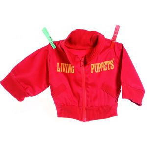 Living Puppets poppenkleertjes Rood Vest - 65 cm
