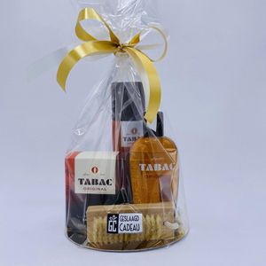 Cadeau voor man Tabac original douchegel Tabac luxe zeep Tabac deodorant en nagelborstel - gadgets mannen - geschenkset mannen - verjaardag - 4 producten