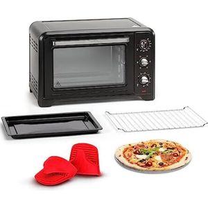 Mini Oven Vrijstaand - Kleine Oven - Zwart - 33L