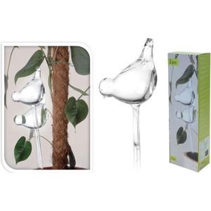 planten watergever glazen vogel (set van 2)