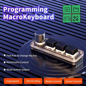 Macropad Macro Mechanisch Toetsenbord - RGB Mini Gaming Pad - Programmeerbaar - WHITE
