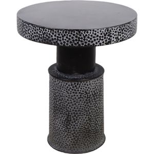 DKNC - Tafel Alexander - Metaal - 37.5x37.5x44 cm - Zwart