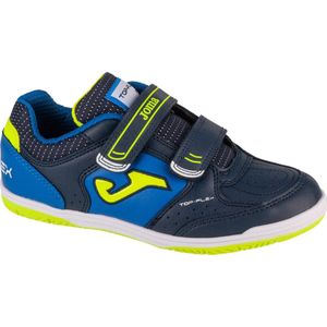 Joma Top Flex Jr 2403 IN TPJW2403INV, voor een jongen, Marineblauw, Indoorschoenen, maat: 31