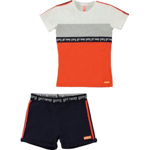 O'Chill Sport set(2delig) Short Gaby en Shirt Glory - Maat 140/146