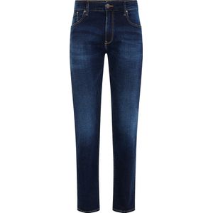 WE Fashion Heren regular fit jeans met medium stretch