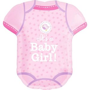 Folieballon Baby Shower Girl SuperShape 55x 60  cm