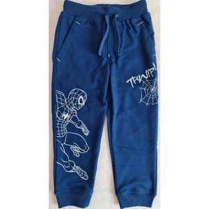 Marvel Spiderman Jogging Broek Blauw Maat 98