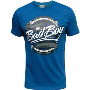 Bad Boy Showdown T-Shirts Blauw - S