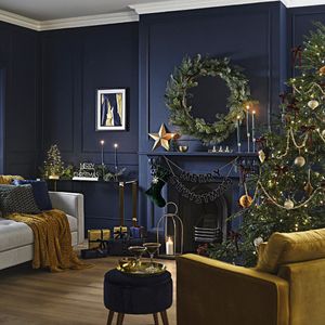 'Deur met Kerstkrans' - Velvet