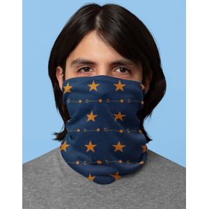 Half Gezichtsmasker, Multi Gebruik Bandana, Motorrijder, Sterren, Bike Sport, Outdoor Paintball Motorfiets Soldaat, 5 Stuks