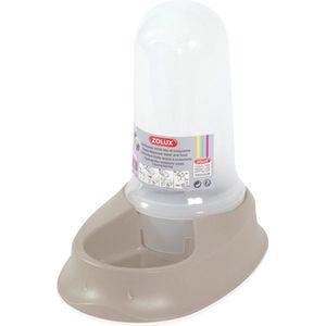 Zolux non-slip smart voer-/waterdispenser taupe - Default Title