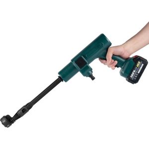 Elektrische hogedrukreiniger - Draadloos - 6 in 1 - 21V Accu - Inc. Accesores - Groen