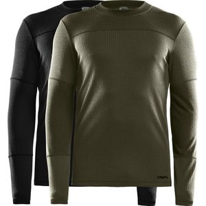 Craft CORE 2-pack Baselayer Thermoshirts Heren - Zwart - Maat S