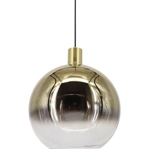 Hanglamp Rosario 30 Goud - Ø30cm - E27 - IP20 - Dimbaar > lampen hang goud glas | hanglamp goud glas | hanglamp eetkamer goud glas | hanglamp keuken goud glas | led lamp goud glas | sfeer lamp goud glas