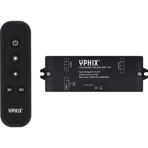 LED dimmer DRF-T10 12-24V 10A incl. RF afstandsbediening