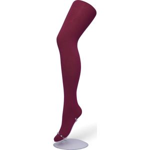 Bonnie Doon Opaque Comfort Panty 70 Denier Donker Rood Dames maat 44/46 XXL - Extra brede Comfort Boord - Tekent Niet - Kleedt Mooi af - Mat Effect - Gladde Naden - Maximaal Draagcomfort - Donkerrood - Bordeaux - Rhododendron - BN161912.39