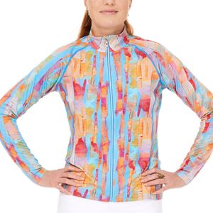 Func Factory dames Longsleeve full zip Sheila paint maat 44