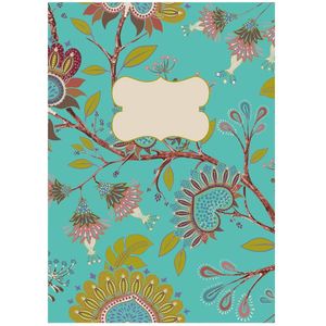 HappyBook - Planner - Weekplanner - Jaar - Jaarplan - Ideeën - Business - Structuur - Werk - Studie - Dagelijks - Elastiek - Vrolijk - Uniek - Softcover - Batik patroon - Succes - Dagelijkse plannen - Zakelijke notities - Business Planner - Workflow