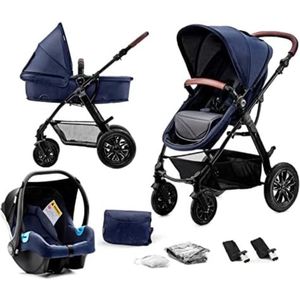 Kinderwagen 3 in 1 - Babywagen 3 in 1 - Wandelwagen - Kinderwagen 3 in 1 Incl Autostoel