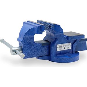 CCLIFE Vaste bankschroef 100/125/150 mm voor werkbank Werkbankschroef Parallelle bankschroef, Model:100mm