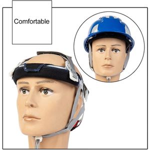 2PCS Cotton Sweatband Liner for Industrial Construction Helmets