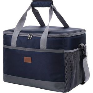 Nivard Koelbox - Koeltas - Frigobox - Autokoelbox - Lichtgewicht - Coolbox - Wielen - Draagbaar - Marineblauw