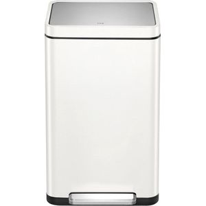 EKO X-Cube pedaalemmer - 30L - wit/ RVS