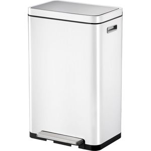 EKO X-Cube pedaalemmer - 30L - wit/ RVS