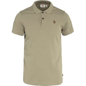 Fjallraven Övik Polo Shirt Heren Outdoorshirt - Sand Stone -Maat S